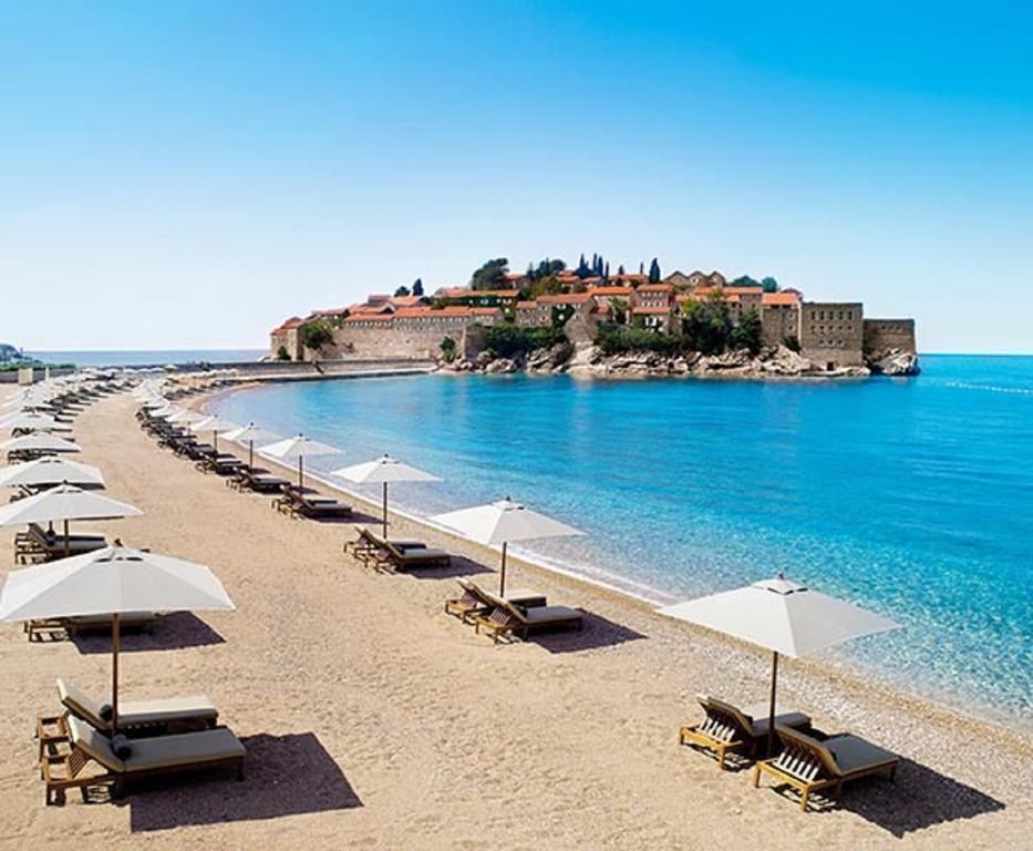 Lux Apartman Sofia Apartment Sveti Stefan Ngoại thất bức ảnh